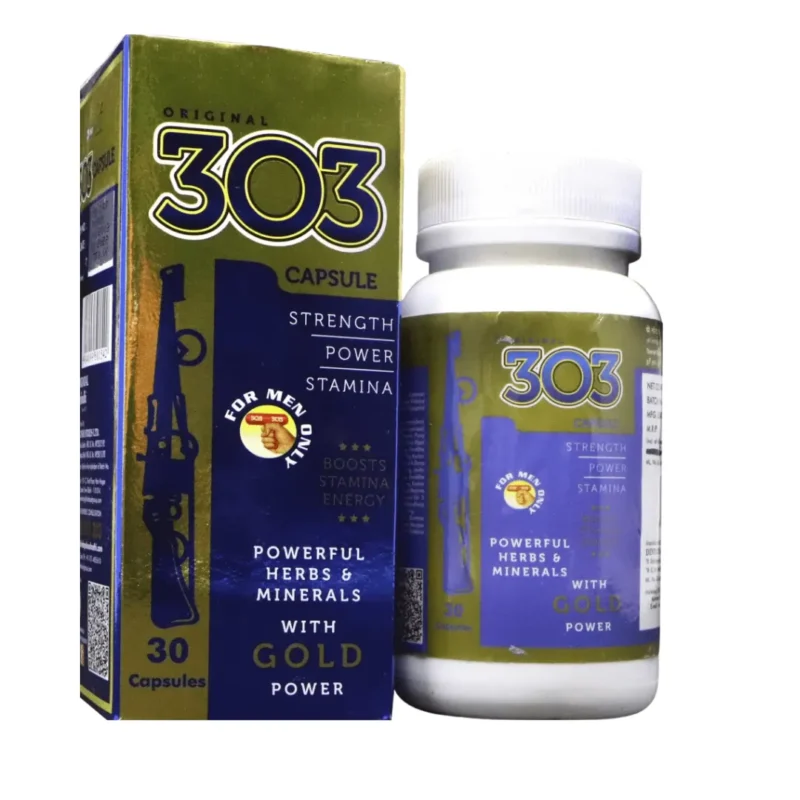 Dindayal Aushadhi 303 (Gold Power) 30 Capsule