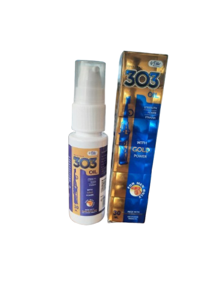 Dindayal 303 Gold Power Oil – Boost Strength & Stamina