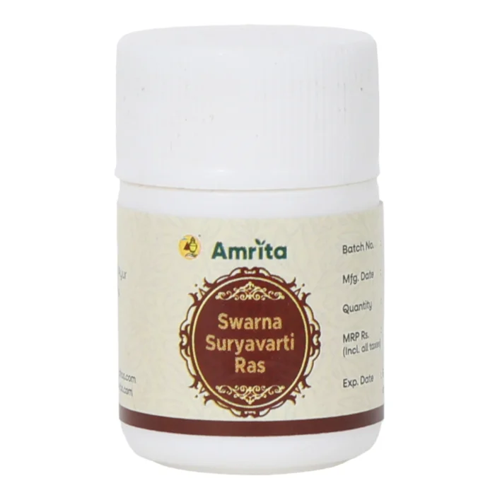 Amrita Swarna Suryavarti Ras (60 Tablets) - Image 1