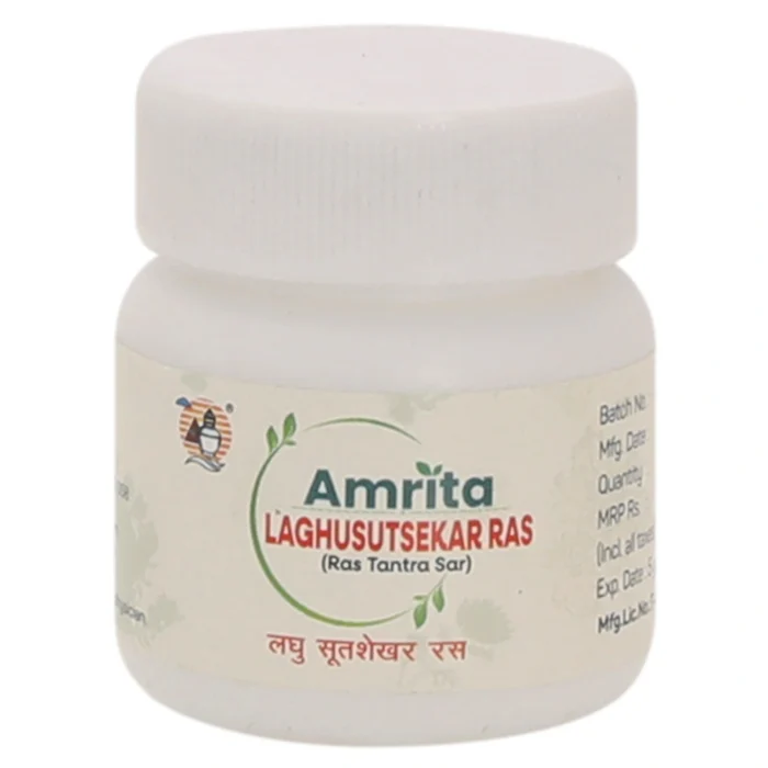 Amria Laghu Sutshekhar Ras (60 Tablets) - Image 1