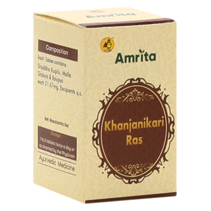 Amrita Khanjanikari Ras (30 Tablets) - Image 3