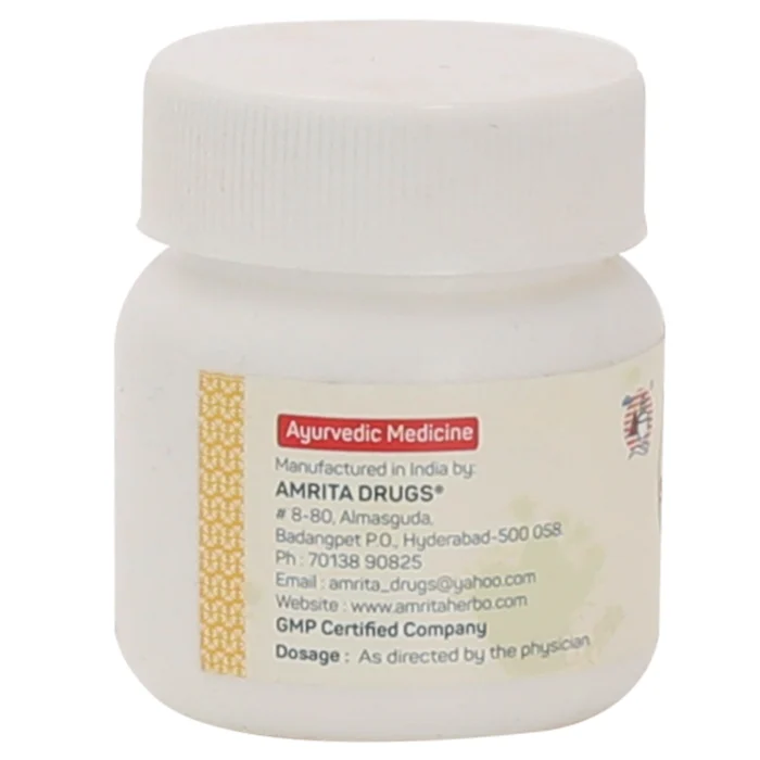 Amria Laghu Sutshekhar Ras (60 Tablets) - Image 3