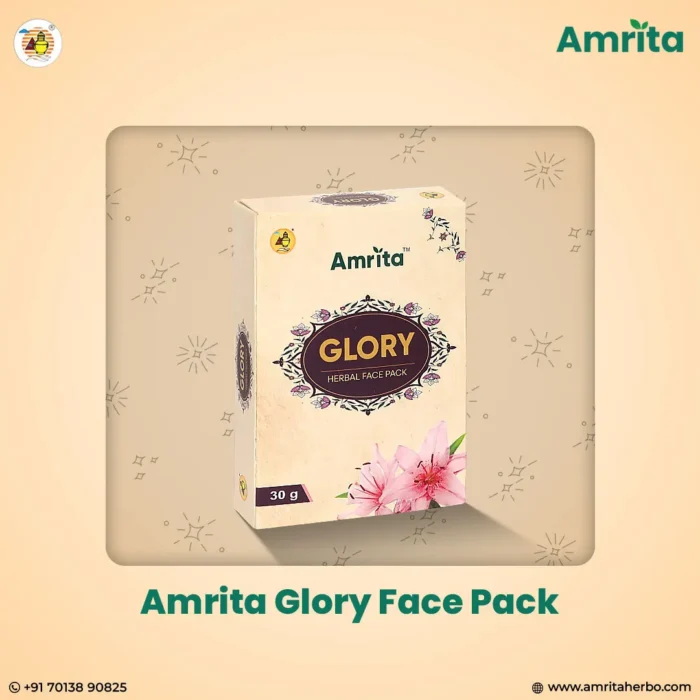Amrita Glory Face Pack (30 gm) - Pack of 2 - Image 3