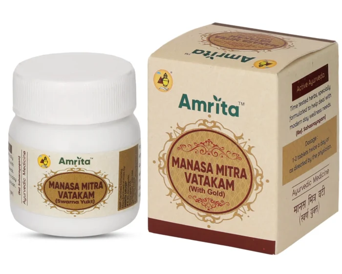 Amrita Manasmitra Vatakam Gold (30 Tablets) - Image 1