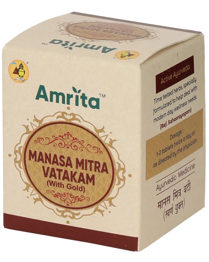 Amrita Manasmitra Vatakam Gold (30 Tablets) - Image 5